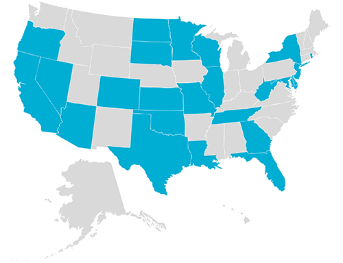 AHA US Map