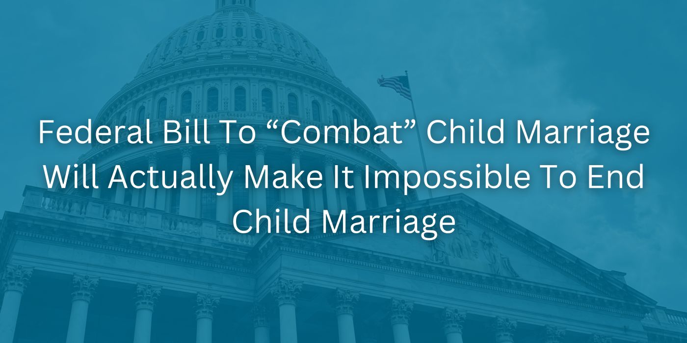 Senator Durbin&rsquo;s Federal Bill: A Step Backward in the Fight to End 