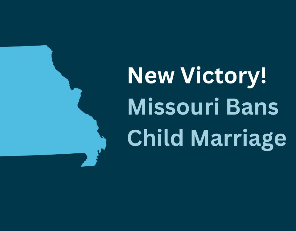 Missouri Bans Child Marriage